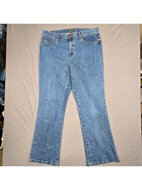 Lauren Ralph Lauren Womens Size 16 Denim Jeans Blue Classic Bootcut